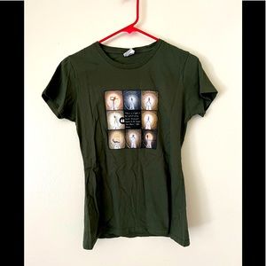 Green Inspirational Quote Shirt